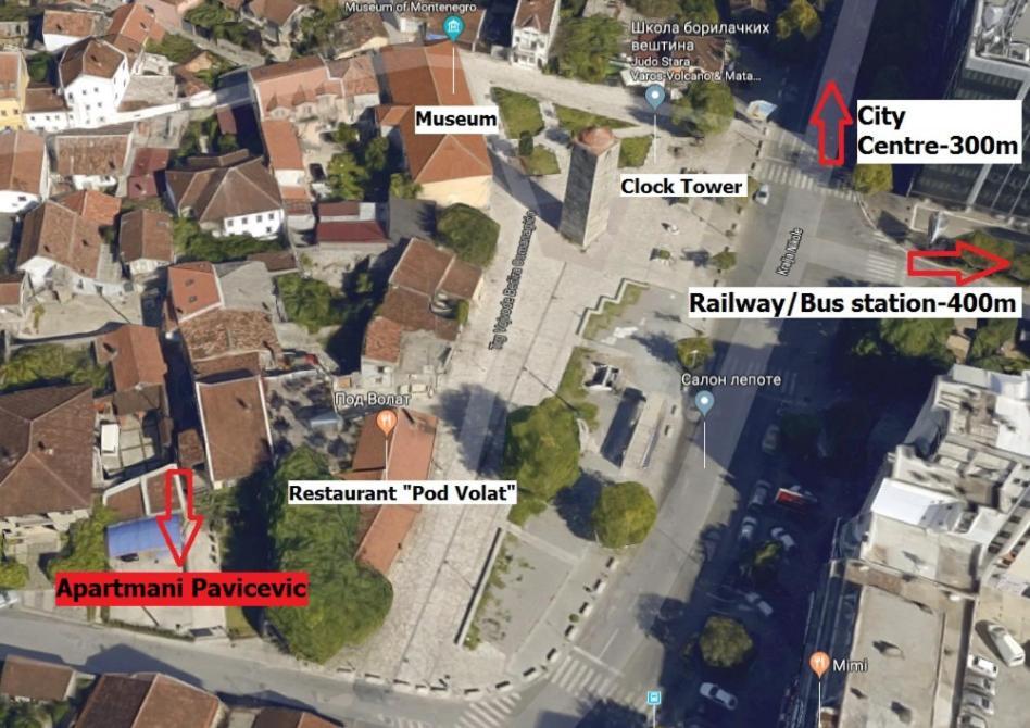 Apartmani Pavicevic Podgorica Exterior foto